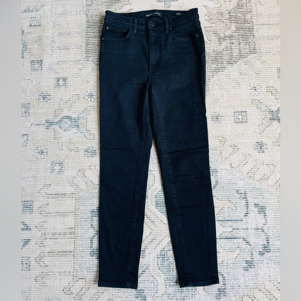 Denim Forum Lola High Rise Skinny Jeans